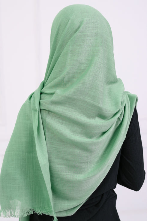 Turkish Lawn Hijab- Jumbo Size - Pista
