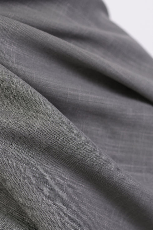Turkish Lawn Hijab- Jumbo Size - Grey