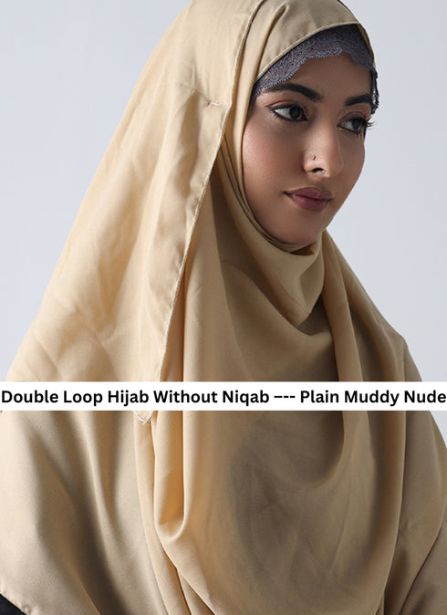 Pack Of "3" Double Loop Hijab Without Niqab