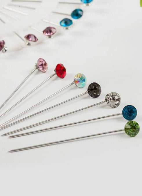 Pack of 3 Nug Decorative Stick Pins (Random Colors)