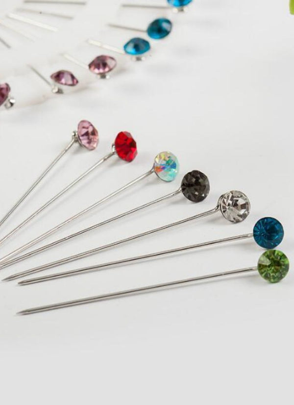 Pack of 3 Nug Decorative Stick Pins (Random Colors)