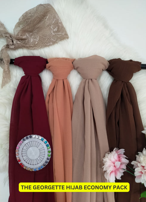 The Georgette Hijab Economy Pack