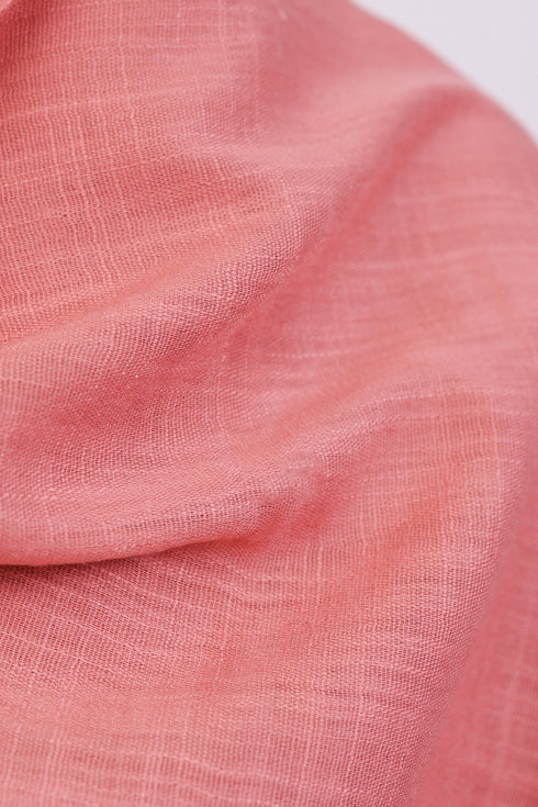 Turkish Lawn Hijab- Jumbo Size - Tea Pink