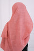 Turkish Lawn Hijab- Jumbo Size - Tea Pink