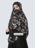 SALE OFFER --- Pack Of 3 Printed Double Loop Hijab With Attached Niqab