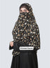 SALE OFFER --- Pack Of 3 Printed Double Loop Hijab With Attached Niqab