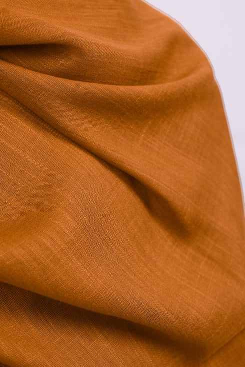 Turkish Lawn Hijab- Jumbo Size - Fawn