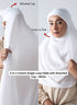 2-in-1 Instant Single Loop Hijab with Attached Cap