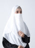 Double Loop Hijab With Pearl Niqab