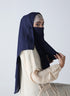 Double Loop Hijab With Pearl Niqab