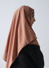 Double Loop Hijab Without Niqab -- Plain Skin