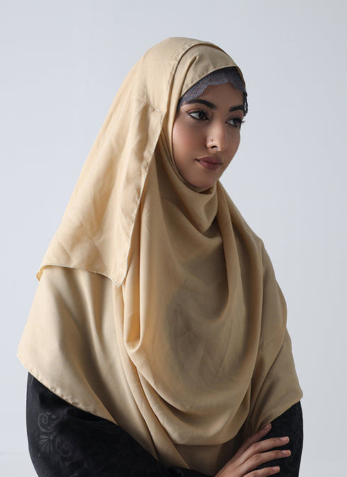 Instant Double Loop Plain Hijab