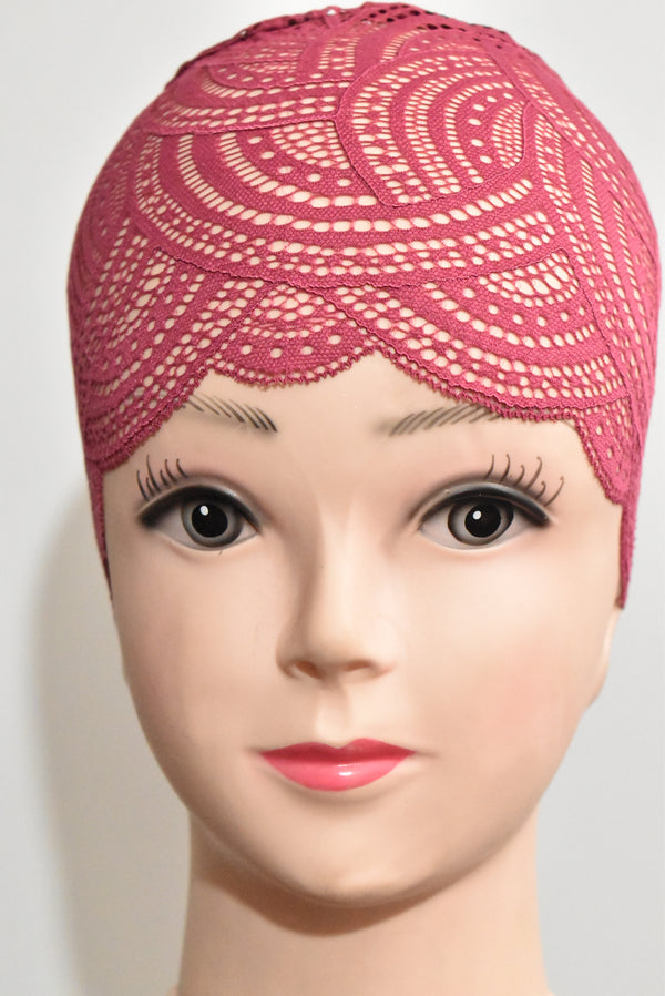 Net Cap-Fuscia Pink